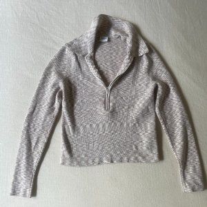NEW Ribbed Long-Sleeve Abercrombie Top